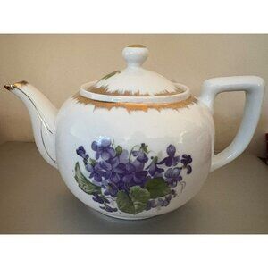 Vintage Napco China Hand-Painted Teapot